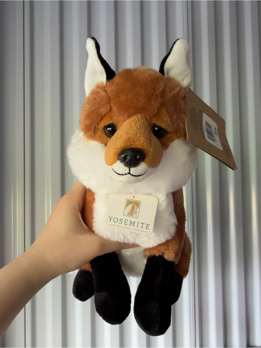 Yosemite National Park Plush Fox Stuffed Animal Our Planet New with Tags